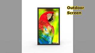 Señalización impermeable de Digitaces publicidad al aire libre de 32 pulgadas