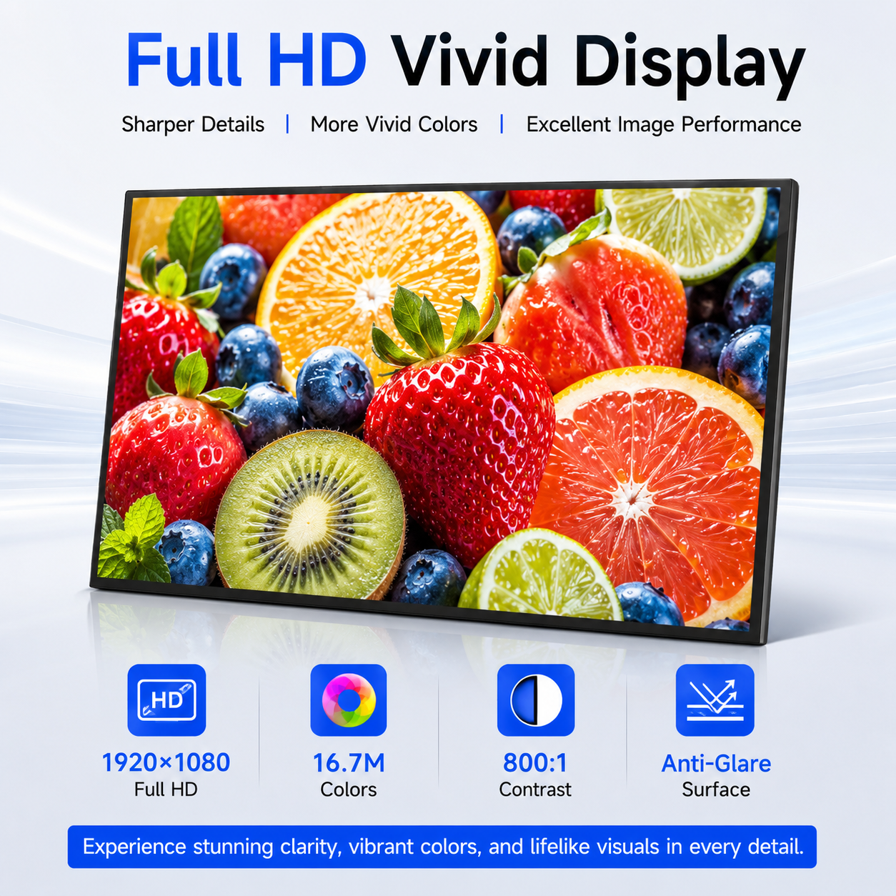 Últimos blogs de la empresa sobre ¿Por qué elegir nuestra pantalla LCD ultrafina de 15,6 pulgadas, solo 3,0 mm, 1000 nits, legible a la luz del sol?