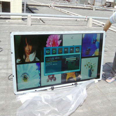 comprar 55 pulgadas de exterior de alta luminosidad pantalla LCD 1500cd / m2 de alta luminosidad sin miedo a la luz solar directa imagen clara online manufacture