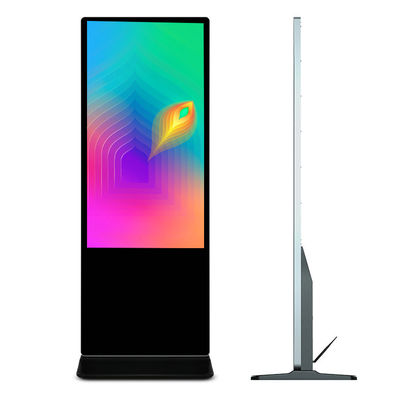 comprar Pantalla LCD de señalización digital en el piso de la publicidad de Android 240V online manufacture