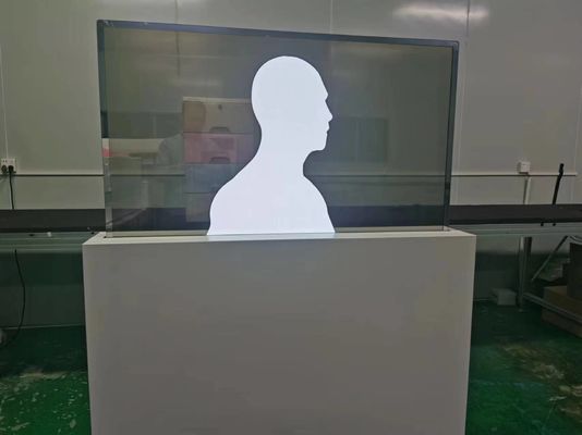 comprar 55 pulgadas Transparente OLED Monitor Mecánico Elevador Premium Sensación de panel táctil online manufacture