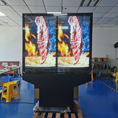 comprar 55-Inch Outdoor Waterproof Dual-Screen Menu Board With Sunscreen Thermal Treatment Middle East Available Fabricación en línea