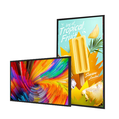 comprar Máquina de publicidad LCD exterior de 55 pulgadas IP67 a prueba de agua con 4000 nits de alto brillo para señalización digital Fabricación en línea