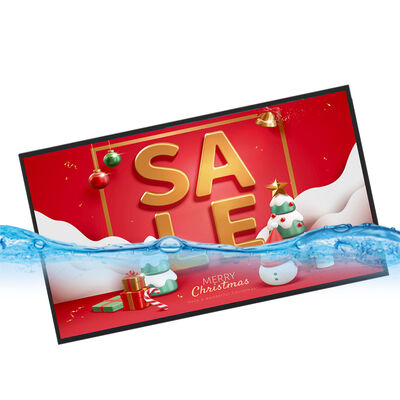 comprar 55 pulgadas IP67 a prueba de agua 4000 cd/m2 Brillo Máquina de publicidad LCD exterior para señalización digital Fabricación en línea