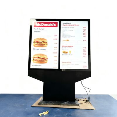 comprar Cartelera Digital para Exteriores de 55 Pulgadas con Brillo de 3000-4000 Nits, Color Adobe RGB 98% y Kiosco Publicitario Impermeable IP65 Fabricación en línea