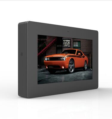 comprar 32 pulgadas de señalización digital al aire libre con 2000 Nits de brillo y IP55 pantalla LCD impermeable para publicidad Fabricación en línea