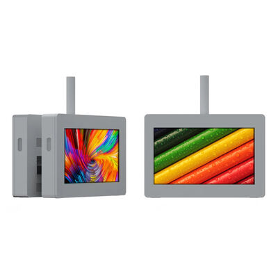 comprar Pantalla LCD para exteriores de 21,5 pulgadas con brillo de 1500 cd/m² y señalización digital impermeable IP65 Fabricación en línea