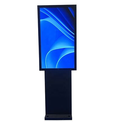 comprar IP65 Impermeable 55 pulgadas pantalla de publicidad LCD con brillo de 3000cd Quiosco de señalización digital exterior Fabricación en línea