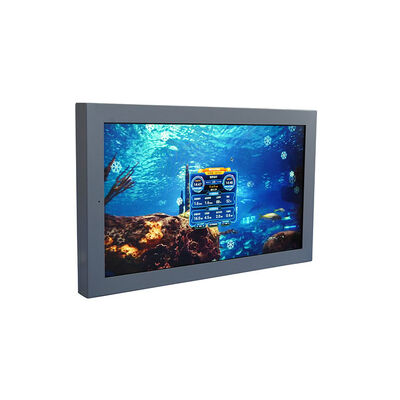 comprar 49 pulgadas Ultra delgado 3000 cd/m2 Brillo IP55 impermeable de exterior señalización digital pantalla LCD de publicidad Fabricación en línea