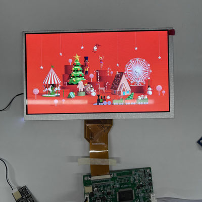 Interfaz hombre-máquina de 9 pulgadas pantalla LCD exterior de alto brillo de tamaño pequeño