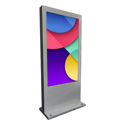 Pantalla de visualización de señalización digital exterior a prueba de agua Android para publicidad Resolución 3840x2160