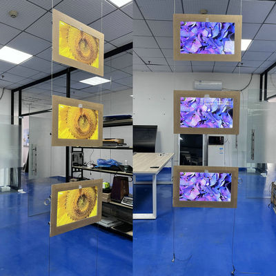 Alta luminosidad en interiores 3 pantalla de publicidad pantalla USB e interfaz HDMI Alta tasa de actualización