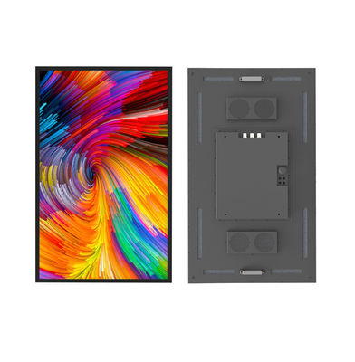 Protección UV exterior de 32/55 pulgadas de alta calidad buena estabilidad impermeable señalización digital 4000nits