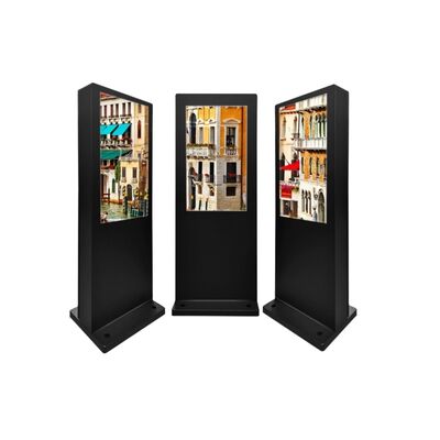 Cartelera digital para exteriores de 43 pulgadas con clasificación IP55 y quiosco LCD táctil capacitivo para publicidad
